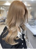 new open☆【juu.】milk tea beige×韓国くびれロング