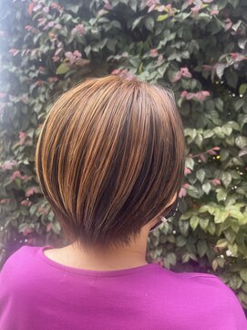 アッシュ 稲田堤店(Ash) 表面ブリーチカラー