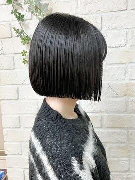 ミックリンクバイリッシュ(mic link by Riche) 結べないボブで大人可愛く♪