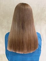 アイティーバイアルバム 松戸店(IT by ALBUM)&nbsp;グレージュロング_チェリーブラウンフェミニンロング_ba404411