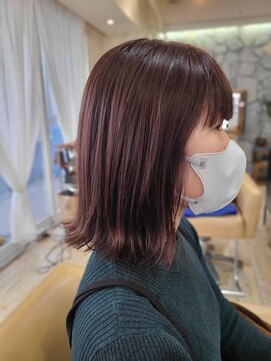 アナザースカイ (another sky) 外はねボブ×ピンクパープル