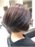 大人のショートヘア、グラデーション【西葛西】