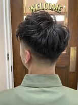 ヒロギンザバーバーショップ 新宿店(HIRO GINZA BARBER SHOP)&nbsp;スパイラルパーマ(理容室/メンズ/barber shop新宿店)