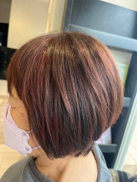 アース 浜松志都呂店(HAIR&MAKE EARTH) ミセス♪ナチュラルハイライトカラー