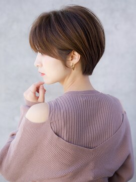 エインアンリー 表参道(AIN.ANLY.) 前髪あり大人ショートボブ20代30代40代【AIN.表参道】川原大地