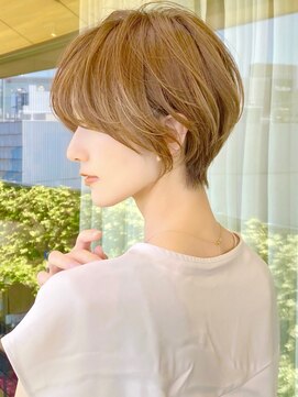 アンド ストーリーズ(&STORIES) 30代/40代/50代・絶壁解消・小顔前下がりショートボブ【柴山】