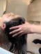 ダンロ ヘア アトリエ(DANRO hair atelier)の写真/リピーター続出♪頭皮の汚れをクレンジングで浮き出し毛穴から綺麗に！マッサージでリフレッシュ効果も♪