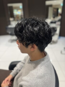 アヴァンスクロス あべのルシアス店(AVANCE. CROSS) マッシュパーマ×ニュアンスパーマ