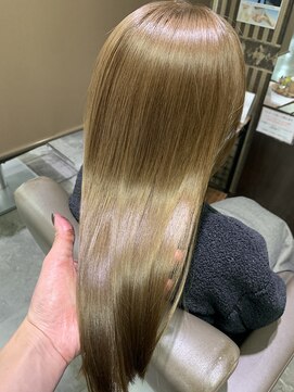 ヘアーアンドリフレ ドゥゼル(Hair&Refle Deux Alies) 髪質改善カラー