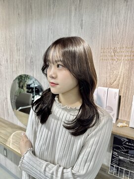 ラフィット 香椎(lafit) 韓国風レイヤーコテ巻き