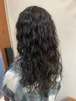 リアイス(Re:ICE) 黒髪スパイラルパーマネオソバージュ