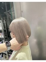 シェリ ヘアデザイン(CHERIE hair design) ●福岡 天神 ケアブリーチ ハイトーン ミルクティーベージュ6
