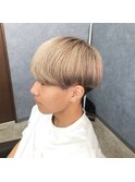 マッシュ×ホワイトミルクティー