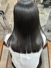 【ホームケアセット付】弱酸性縮毛矯正×カット×ケラチントリートメント