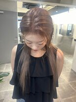 ペレ 栄店(PELE)&nbsp;前髪/アンブレラカラー/こなれミディ/イメチェン/ウェーブパーマ