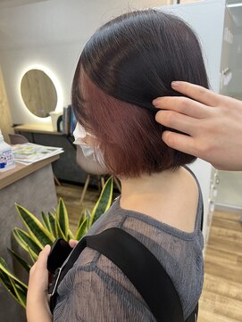 テーラ 南流山店(TELA) 『イヤリングカラー*ピンクベージュ♪』【TELAHAIR   南流山】