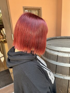 ココカラヘアー ニコ(cococara hair nico) ビビットピンク/ハイトーン/ダブルカラー