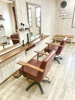 ヘアサロンアミング(hair salon AMING)の写真/女性スタイリストのみのプライベート一軒家サロン＊アットホームで居心地が良いサロンを探している方へ♪