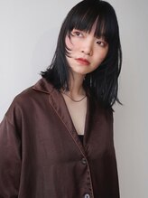 シーム 天神大名店(SEAM)&nbsp;セミロング　Recommended for  20s to 30s.