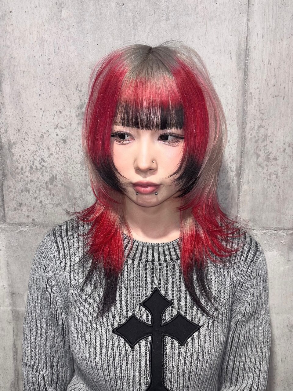 高明度レッド：L185811102｜エルシャドール(EL-SHADDOLL)のヘア