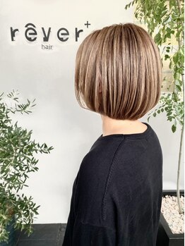 レヴェヘアプラス(rever hair)の写真/【呉駅徒歩3分】カラーリスト在籍！豊富な知識と経験でひとりひとりに合わせた提案を致します！