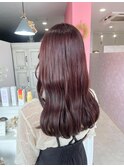 濃いめピンクベージュ