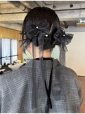 【徳岡】ヘアセット　モードヘアセット　ツインアレンジ