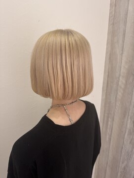 シエル 立川店(CIEL) 【CIEL×久光】ホワイトベージュボブ