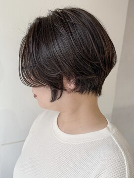 エンクス 天王町店(enx) ホワイトグレージュデジタルパーマチェリーブラウン天王町NH65