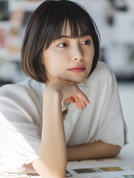 美染 丸山店(Bisen) 白髪染め 白髪ぼかし 髪質改善 鳥取市 鳥取 ma