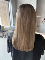 トリニティ(trinity) ハイライトカラーミルクティーベージュケアブリーチダブルカラー