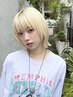 《イチオシ！》カット＋ダブルカラー（ケアブリーチ）￥16,000#原宿#表参道