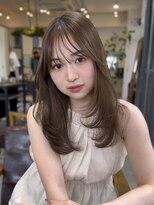 コート 表参道(Cote)&nbsp;美髪レイヤーカット／顔まわりレイヤー／ロングレイヤ 一/前髪