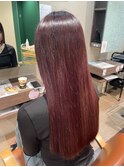 【札幌白石 デザインカラー(ワインレッド)松本 凌弥】