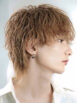 オーシャントーキョー 心斎橋(OCEAN TOKYO WEST)&nbsp;シャドウパーマシースルーラウンドマッシュ波巻きパーマウルフ