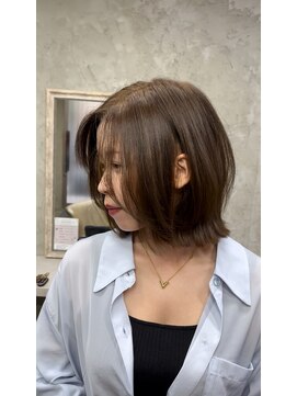 ヘアーアンドケアブラスト(HAIR CARE Blast) ブリーチなしカラー/ミルクティーグレージュ/20代30代