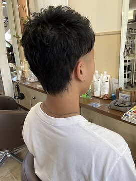 コアフィールフィス(COIFFURE fils) 【見附　今町】メンズショート　刈り上げツーブロック