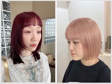 フルールデリズ(fleur de lis)の雰囲気(オシャレアットホーム[ボブ/韓国/顔周り/ショート/ブリーチ)