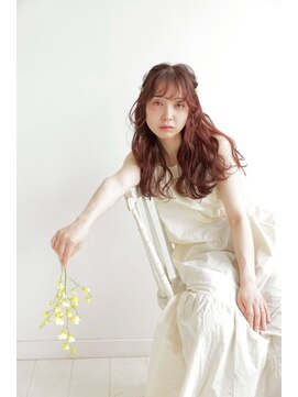 メルカ 天王寺(melca.) レイヤーカット/顔まわりカット/ロングヘア/ロングレイヤー