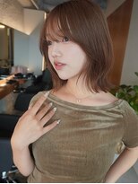 ポケット 渋谷(POCKET)&nbsp;小顔カット+髪質改善カラー[渋谷 渋谷駅 渋谷区]