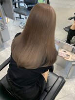 ペレ アネックス 大阪梅田茶屋町店(PELE ANNEX)&nbsp;着物ヘア/ダークアッシュ/ミディアムレイヤーカット/梅田