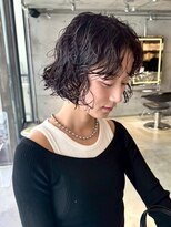 スクリーンギンザメゾン 銀座(SCREEN GINZA MAISON.)&nbsp;黒髪カタログ/クラゲヘアー/オリーブグレー/銀座