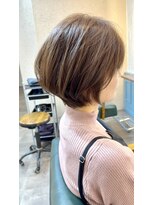 ジルチ ヘアー(Zilch hair) 白髪ぼかしハイライト/ショートカット/40代50代/【西長堀駅】