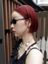 ベンジー 代々木上原店(benji) ブリーチなしダブルカラー ミニボブ