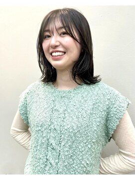 ヨーク(yoke) レイヤー/透明感カラー/オリーブカラー