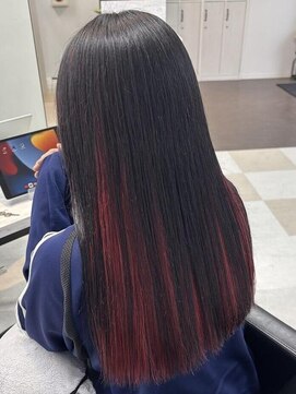 ビーシャンス(B.Chance) 赤×黒のアンブレラカラー