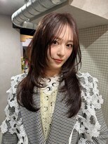 レム(LEM)&nbsp;レイヤーカット×ラベンダーブラウン