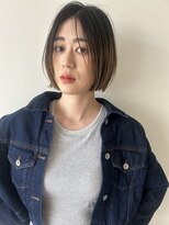 ランデブ リアン(Rendez-Vous lien)&nbsp;透けバング×ナチュラルラインボブ