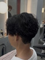 ロンドポレール 北千住(Lond polaire)&nbsp;men's/メンズ波巻きスパイラルパーマ/ナチュラルツーブロック