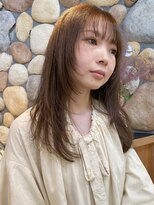 ラパンセベージュ(LA PENSEE BEIGE)&nbsp;LA PENSEE / beige 田川/ザクっとレイヤーカット/ベージュカラー